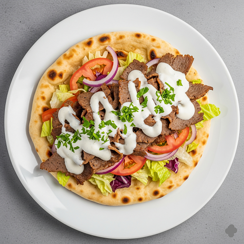 Spicy Special Lamb Doner With Nan 